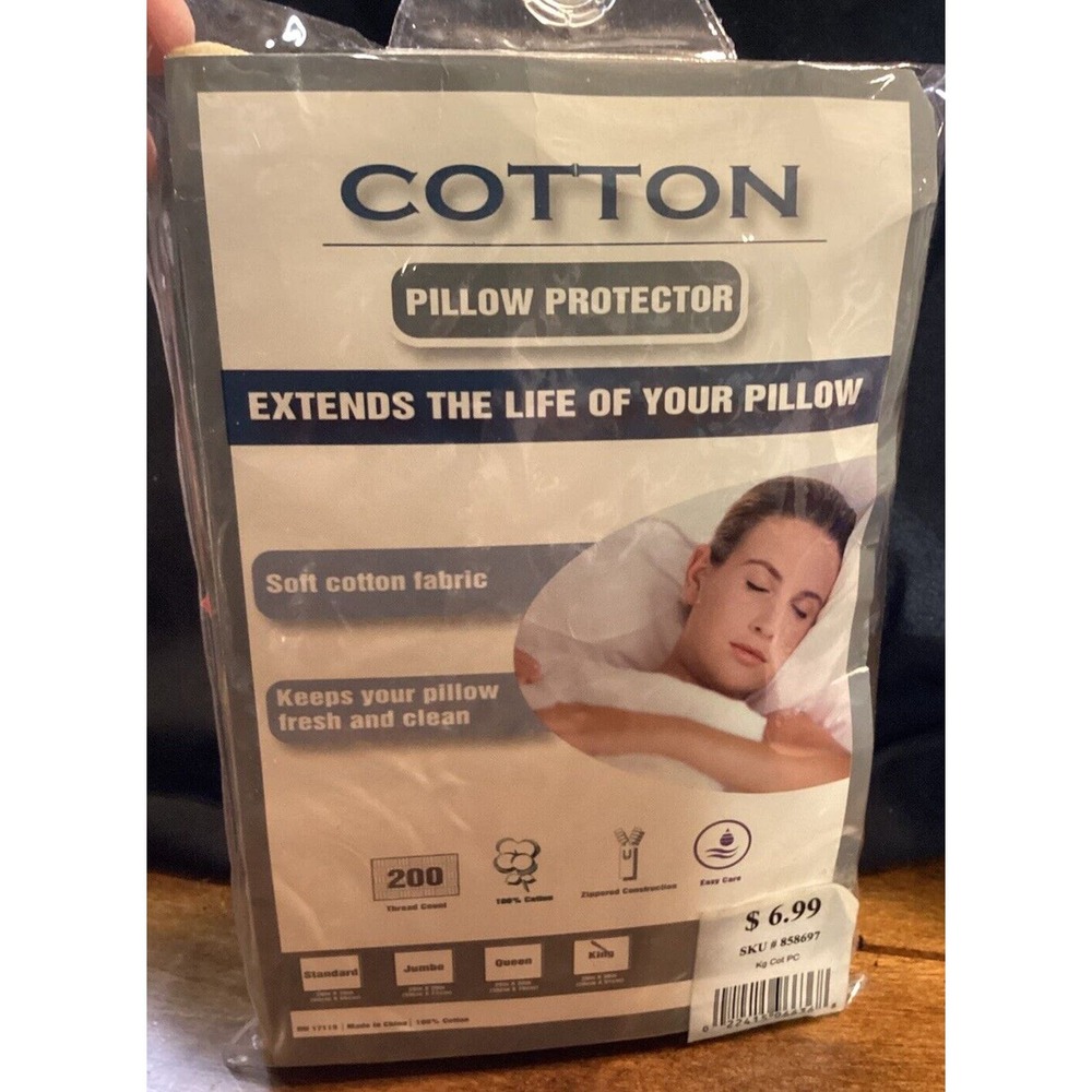 cotton pillow protector king 100 % Cotton - Picture 2 of 4